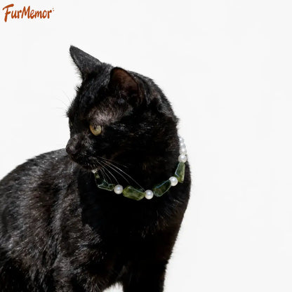 Handmade decorative collar styled for dogs
