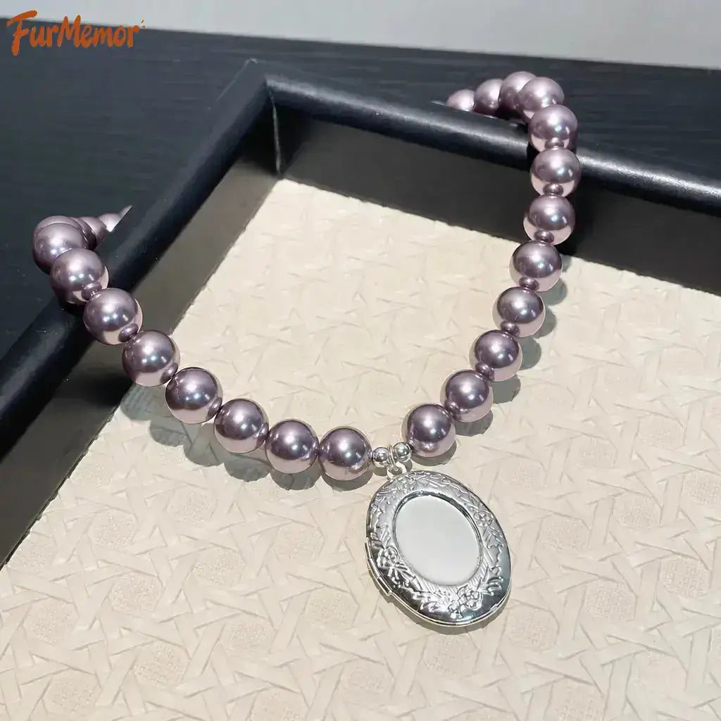 Personalized dog memorial necklace keepsake